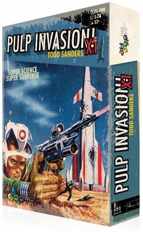 Pulp Invasion: X1 Cover 3d