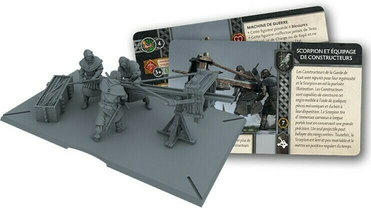 Le Trône de Fer: Le Jeu de Figurines - Scorpion et Équipage de Constructeurs Eclate