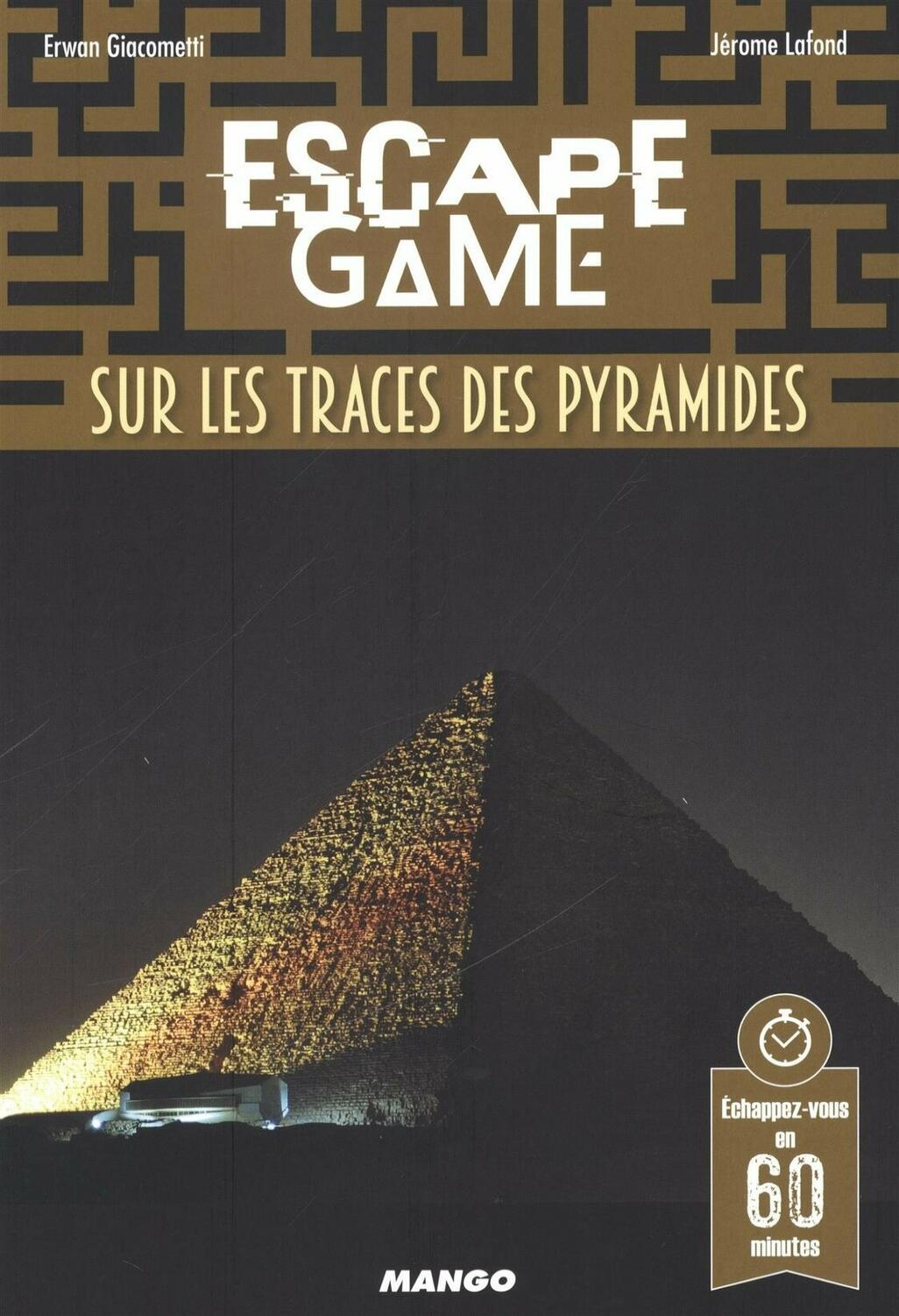 Escape Game: Sur les Traces des Pyramides Cover