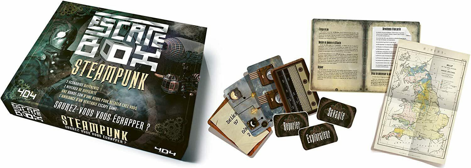 Escape Box: Steampunk Eclate