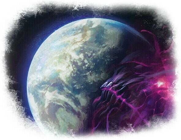 Horreur à Arkham: Le Jeu de Cartes - Devant le Trône Noir Artwork