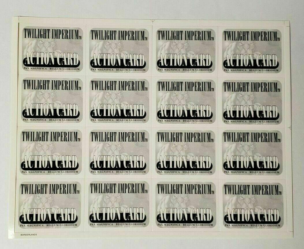 Twilight Imperium: Borderlands Cards