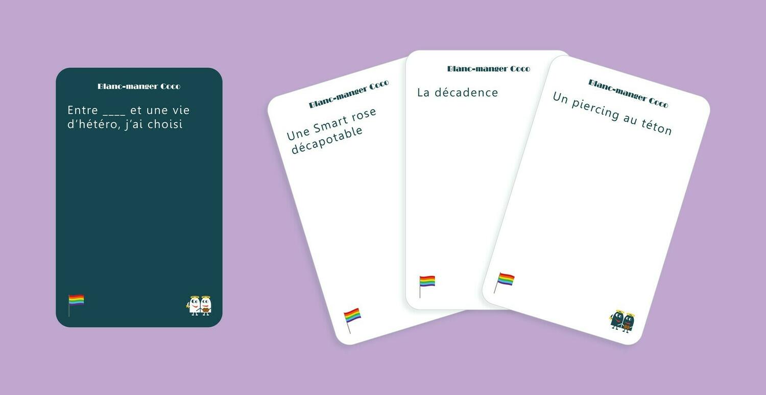Blanc Manger Coco: Le Coming Out Cartes