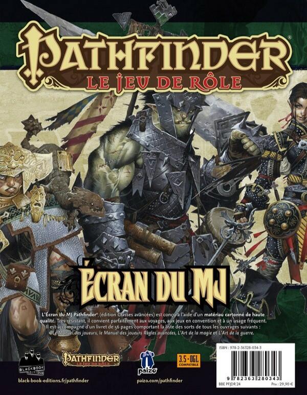 Pathfinder: Le Jeu de Rôle - Écran du MJ Cover