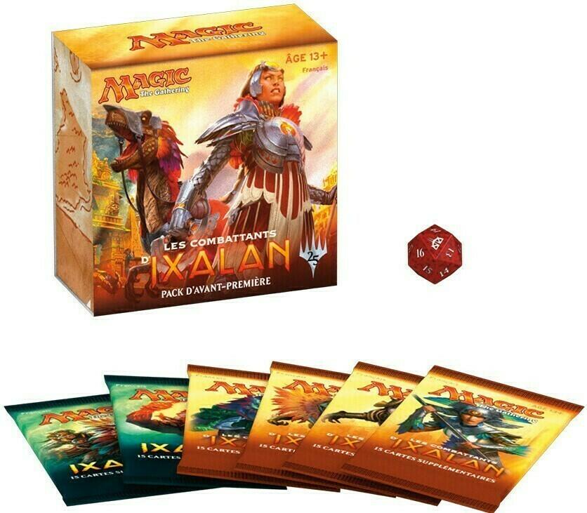Magic: The Gathering - Les Combattants d'Ixalan - Pack d'Avant-Première Eclate