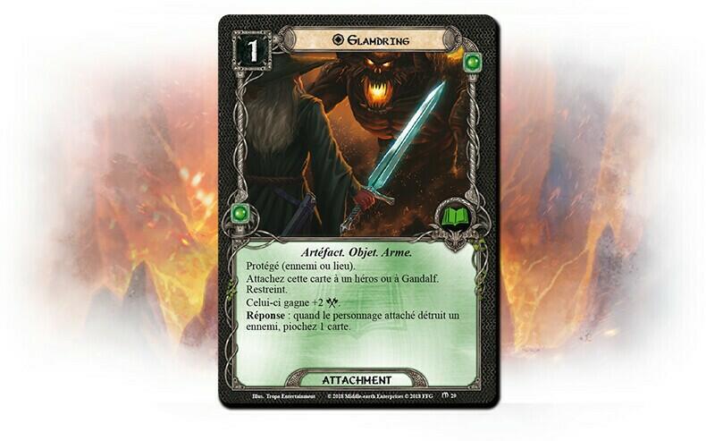 Le Seigneur des Anneaux: Le Jeu de Cartes - Errance au Rhovanion Carte