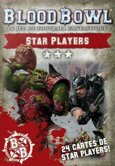 Blood Bowl: Le Jeu de Football Fantastique - Star Players - 24 Cartes de Star Players ! Cover