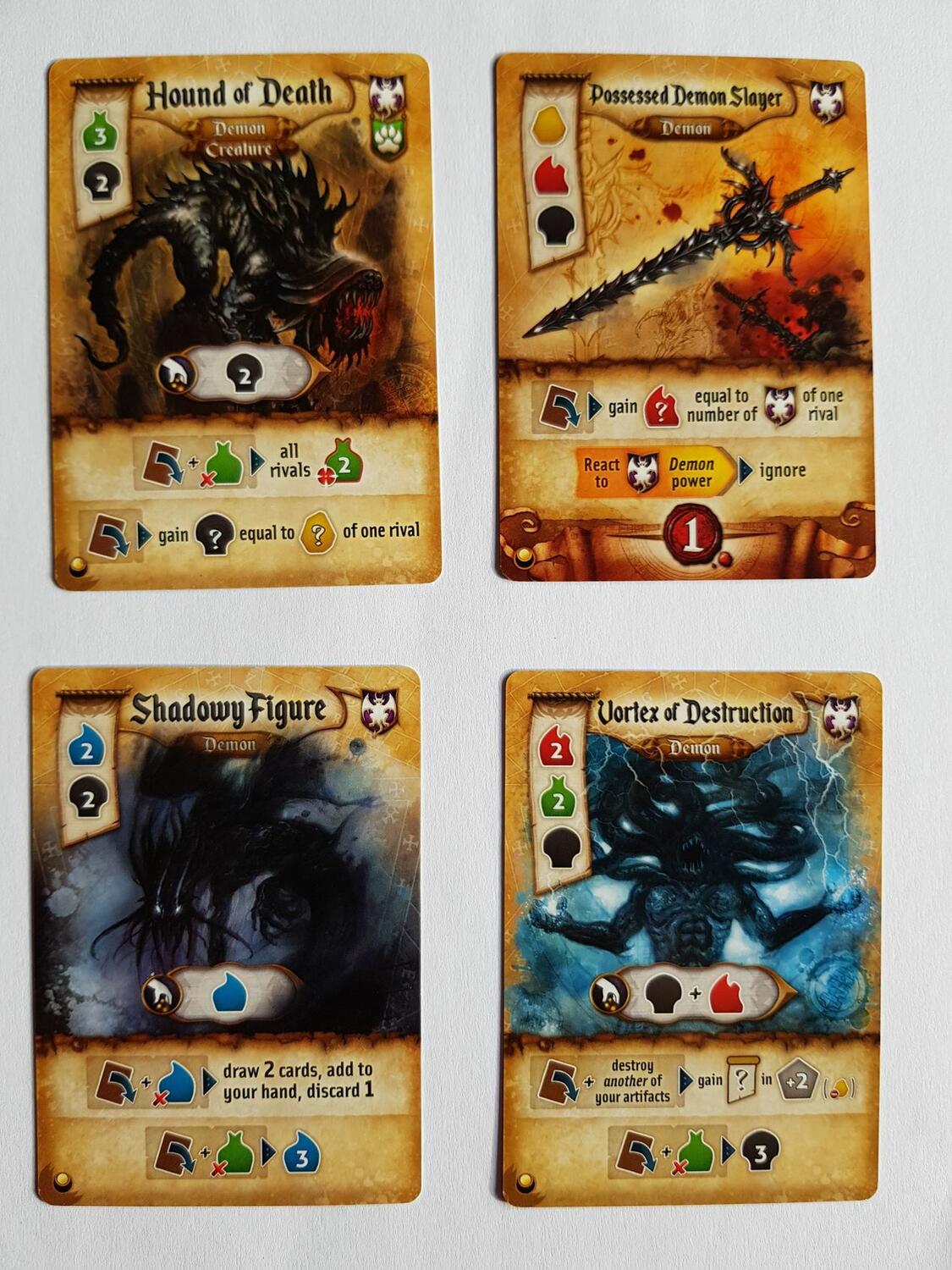 Res Arcana: Lux et Tenebrae Cartes