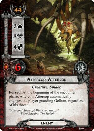 Le Seigneur des Anneaux: Le Jeu de Cartes - Retour à la Forêt Noire Carte