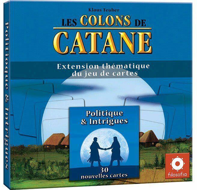 Les Colons de Catane: Jeu de Cartes - Politique & Intrigue Cover 3d
