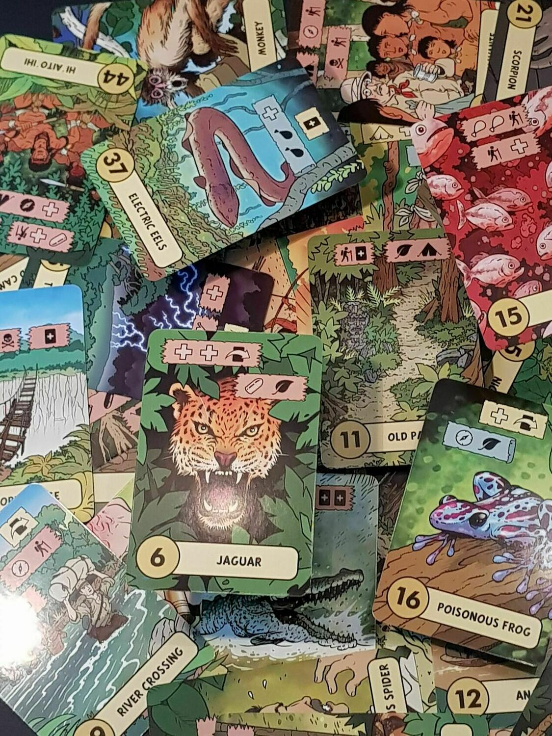 L'Expédition Perdue Cartes