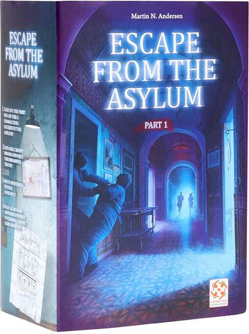 Escape from the Asylum Cover 3d