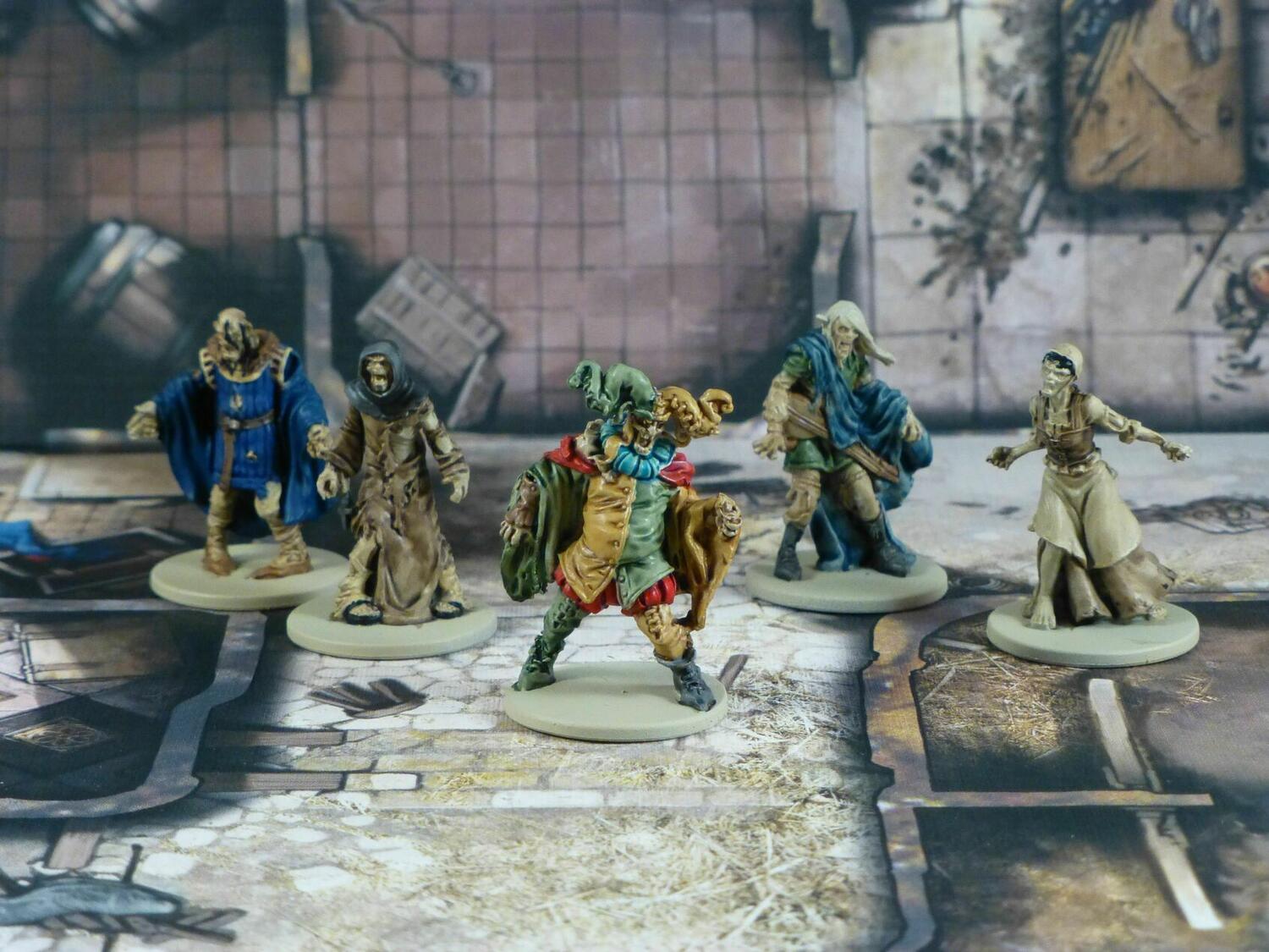 Zombicide: Black Plague - NPC-2 - Notorious Plagued Characters Figurines