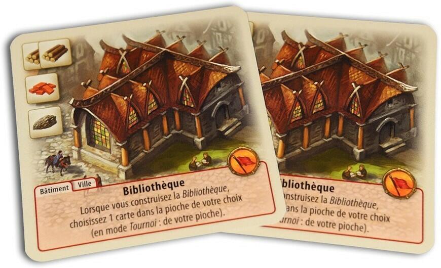 Les Princes de Catane: L'Âge Sombre Cartes