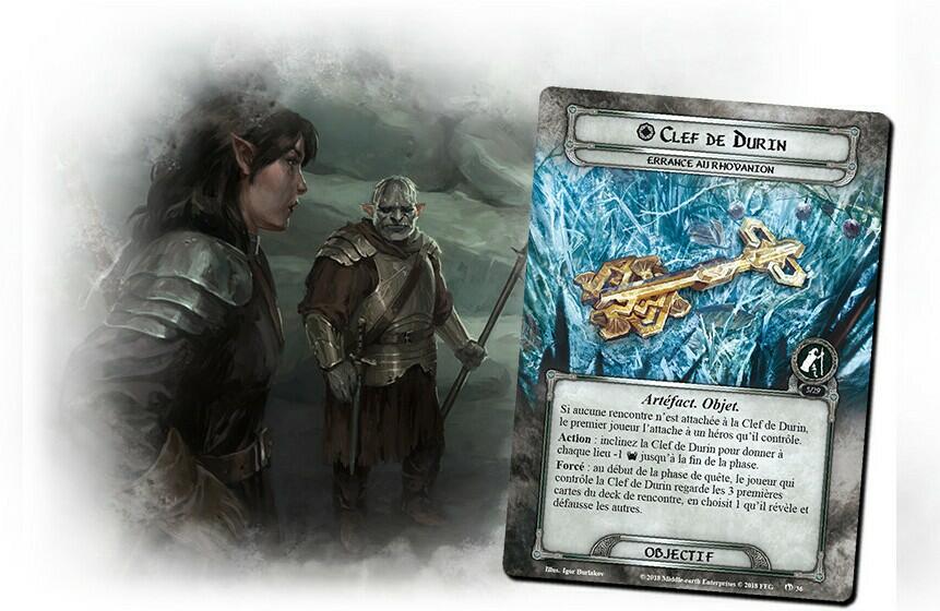 Le Seigneur des Anneaux: Le Jeu de Cartes - Errance au Rhovanion Carte