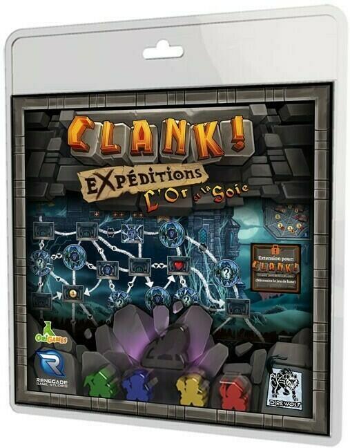 Clank ! Les Aventuriers du Deck-Building - Expéditions - L'Or et la Soie Cover 3d