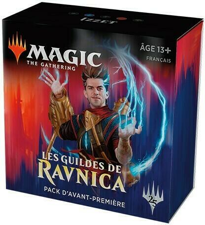 Magic: The Gathering - Les Guildes de Ravnica - Izzet - Pack d'Avant-Première Cover 3d