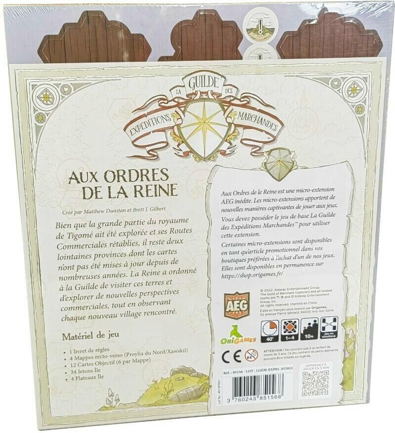 La Guilde des Expéditions Marchandes: Aux Ordres de la Reine Cover 3d