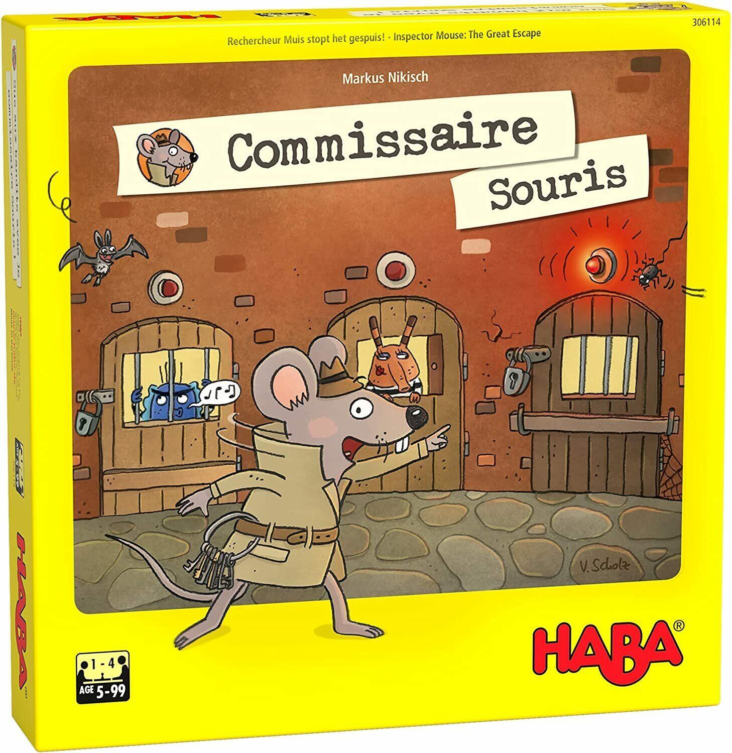 Commissaire Souris Cover 3d