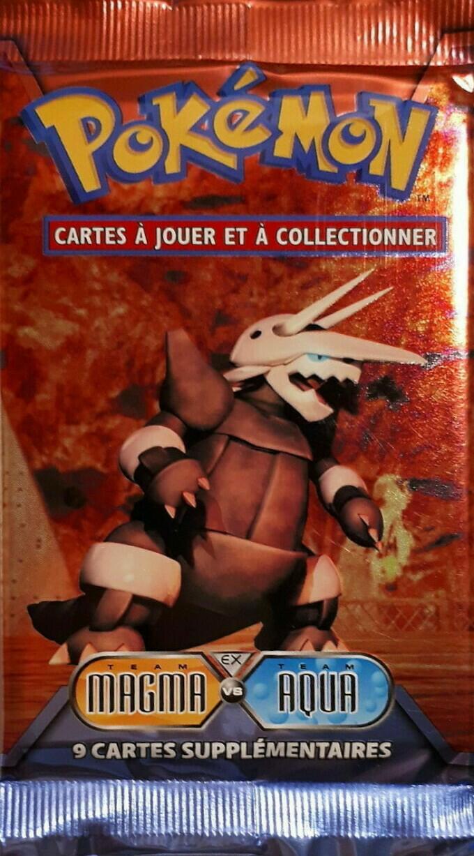 Pokémon: EX - Team Magma vs Team Aqua - Booster Cover