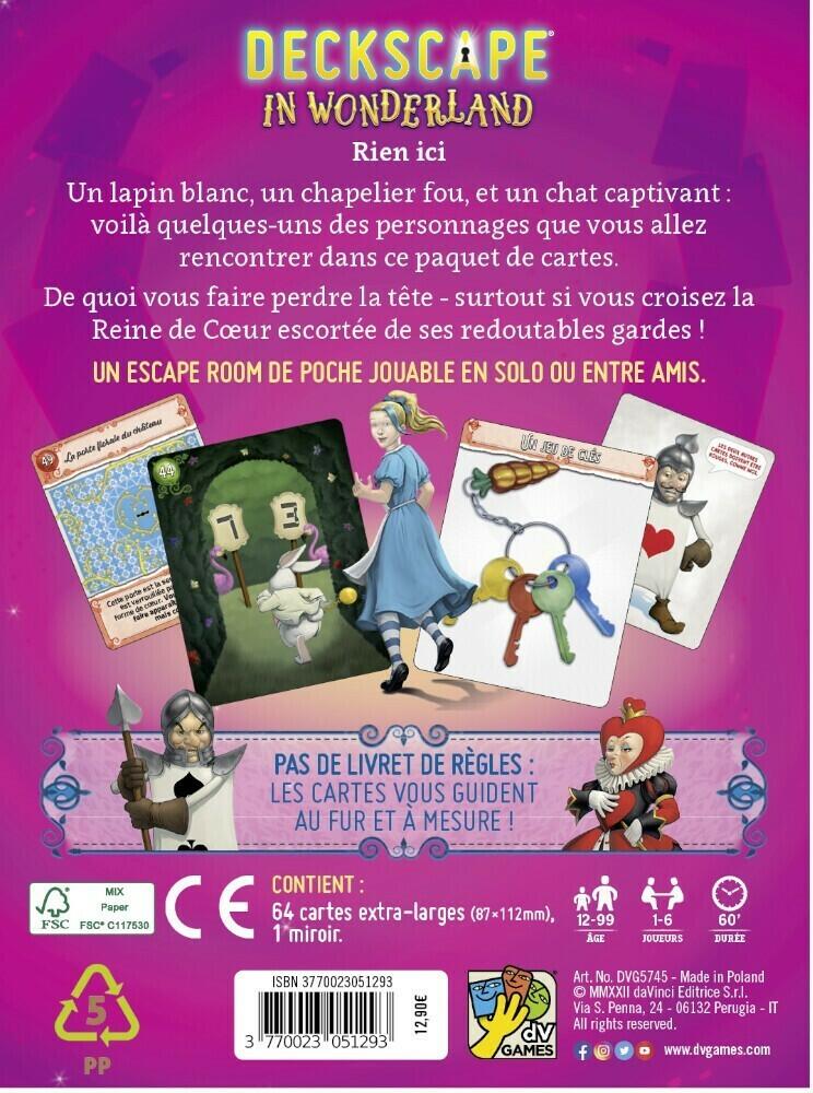 Deckscape: In Wonderland Back