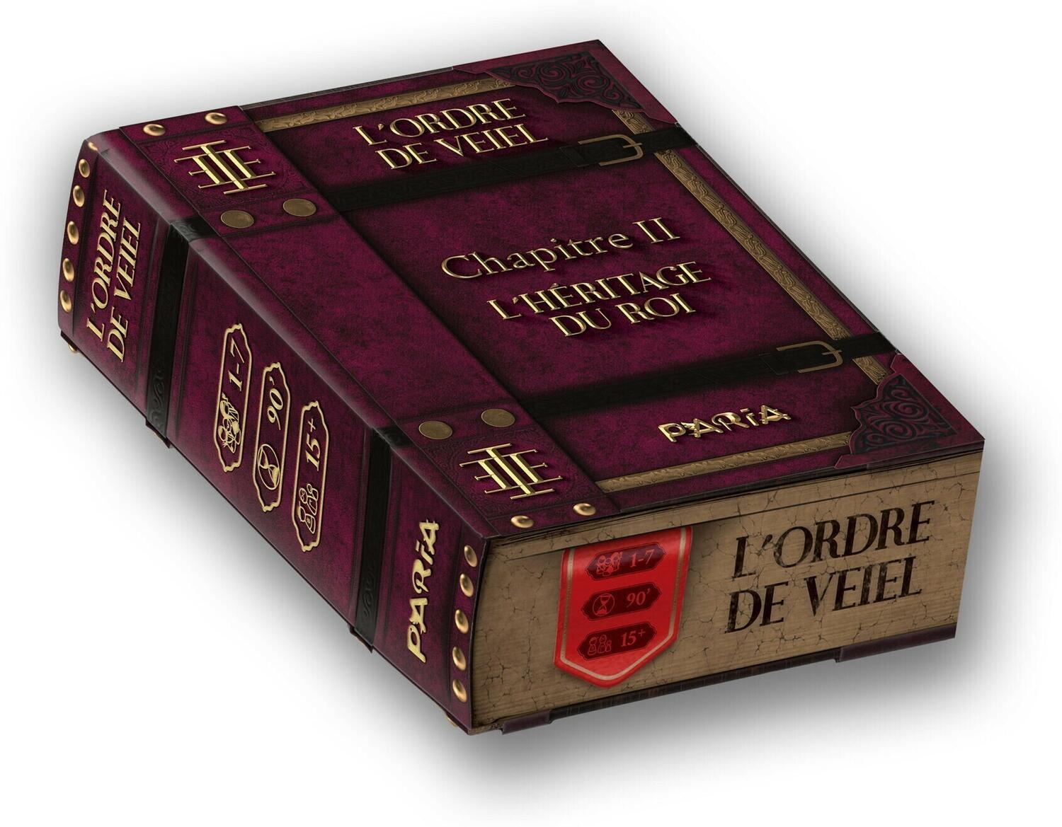 L'Ordre de Veiel: Chapitre 2 - L'Héritage du Roi Cover 3d