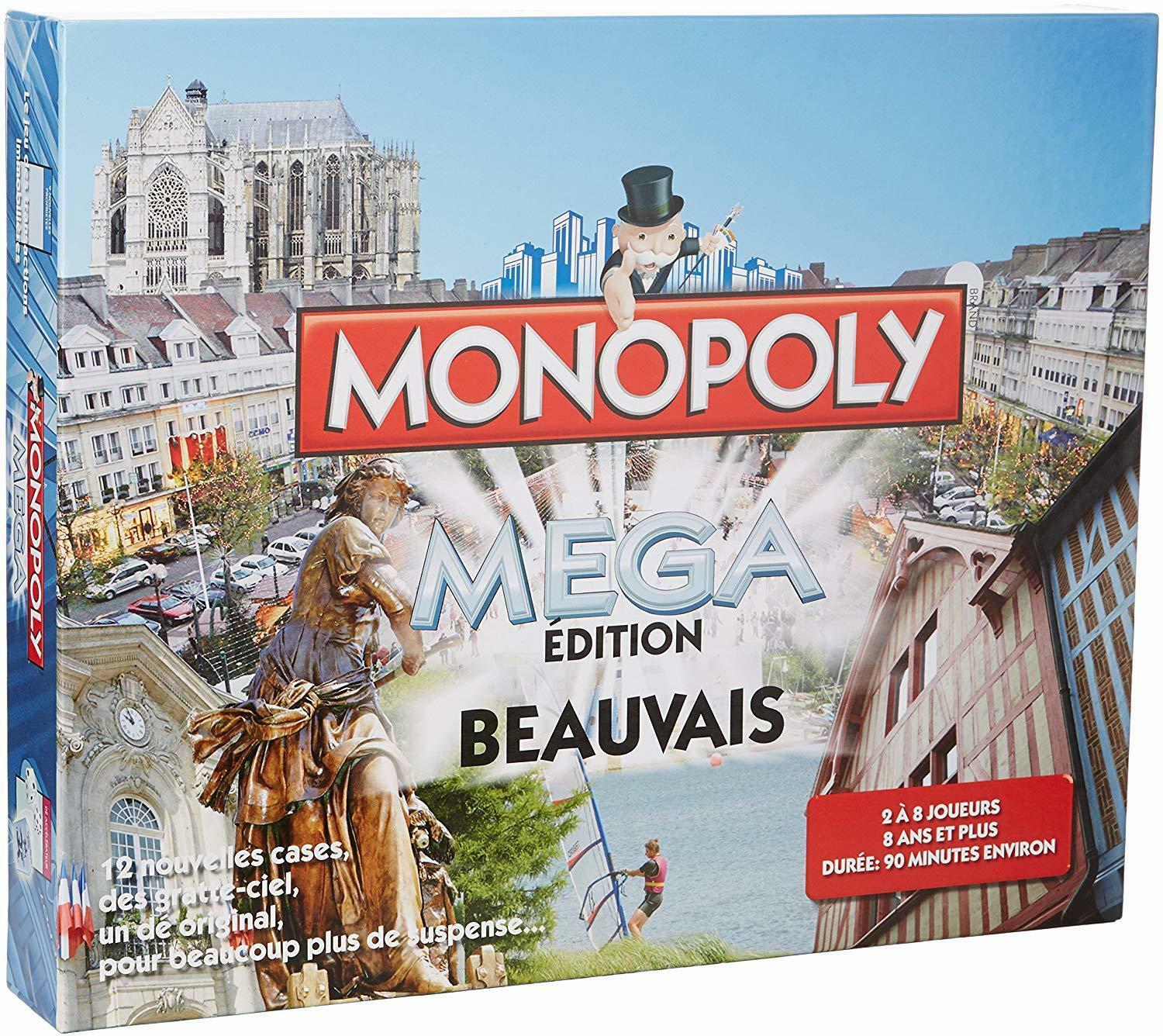 Monopoly: Méga Édition Beauvais Cover 3d