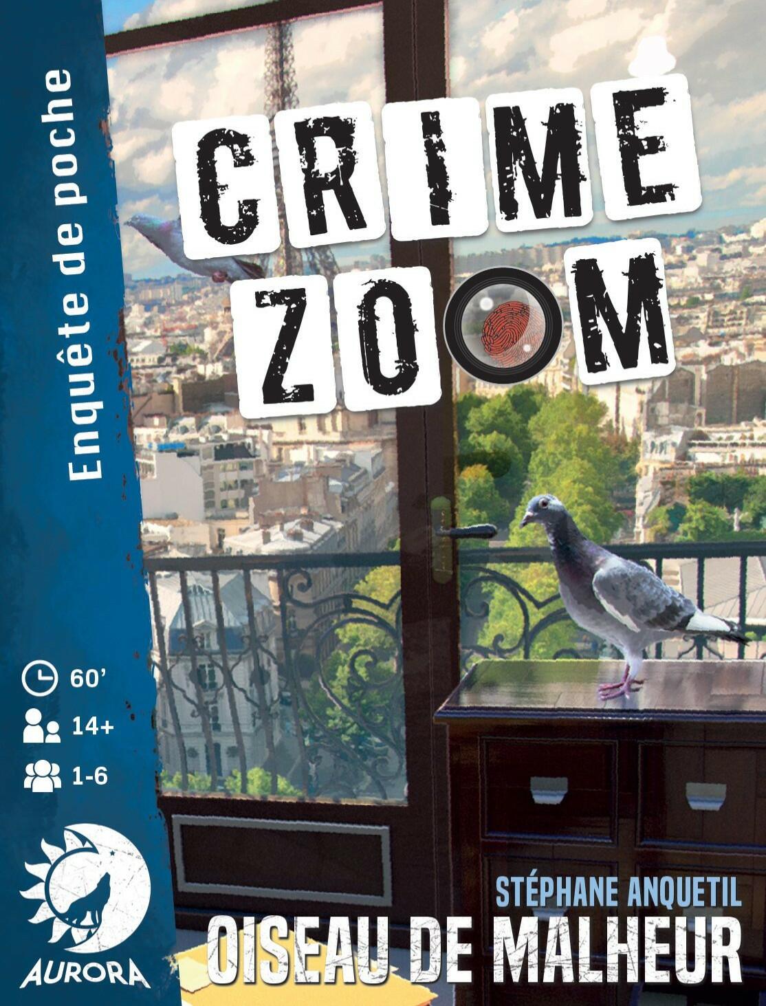 Crime Zoom: Oiseau de Malheur Cover
