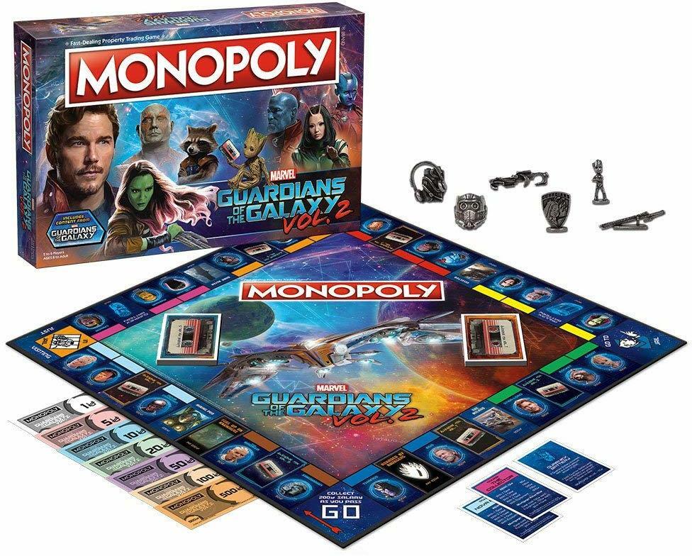 Monopoly: Marvel - Guardians of the Galaxy Vol. 2 Eclate