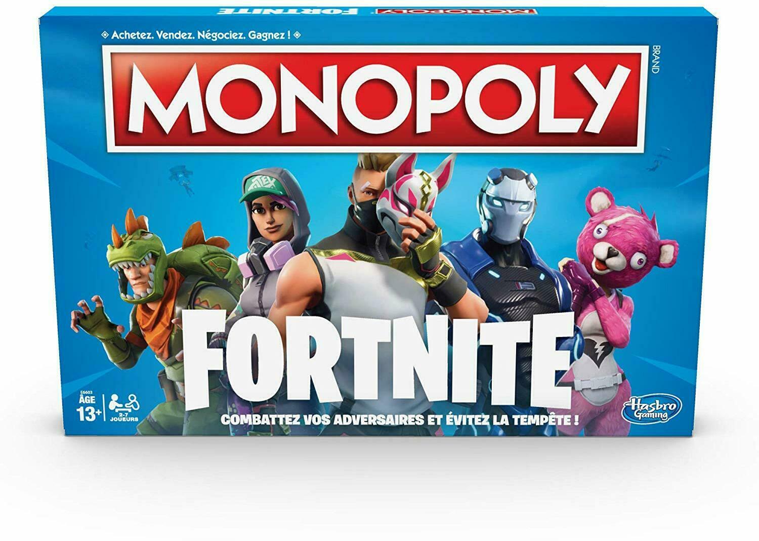 Monopoly: Fortnite Cover 3d