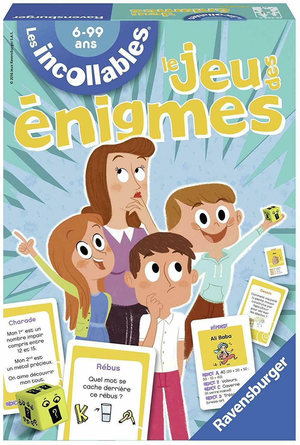 Les Incollables: Le Jeu des Énigmes Cover 3d