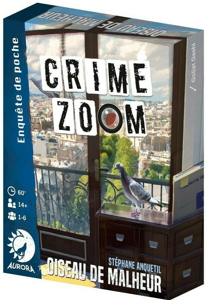 Crime Zoom: Oiseau de Malheur Cover 3d