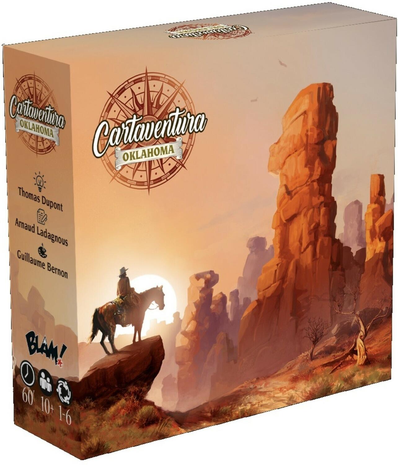 Cartaventura: Oklahoma Cover 3d