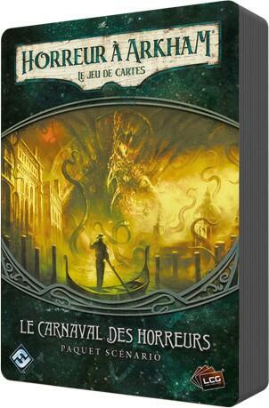 Horreur à Arkham: Le Jeu de Cartes - Le Carnaval des Horreurs Cover 3d