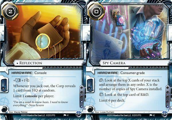 Android: Netrunner - Démocratie et Dogme Cartes