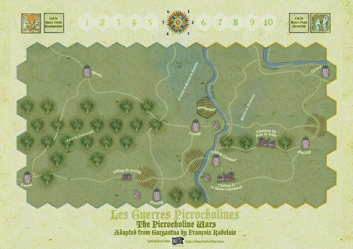 The Picrocholine Wars Map
