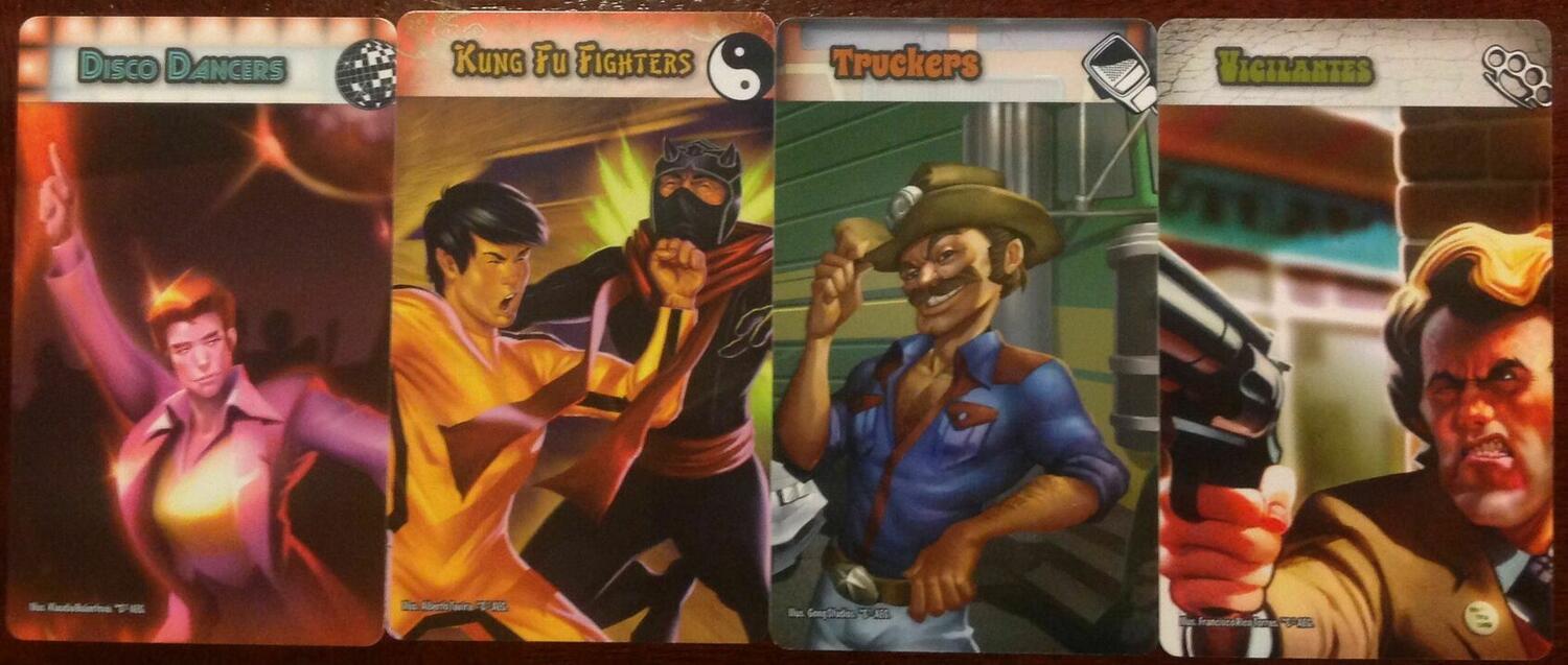 Smash Up: Ces-Années-Là Cartes