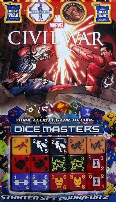 Dice Masters: Civil War Cover