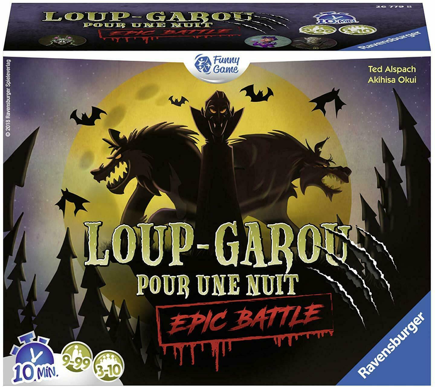 Loup-Garou pour une Nuit: Epic Battle Cover 3d