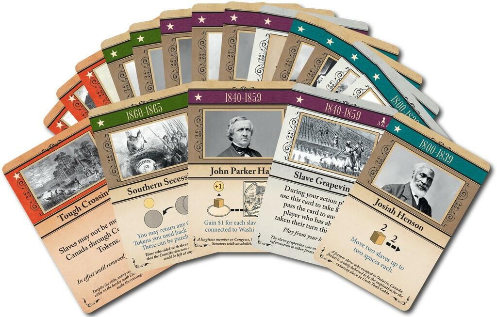 Freedom: Le Chemin de Fer Clandestin Cartes