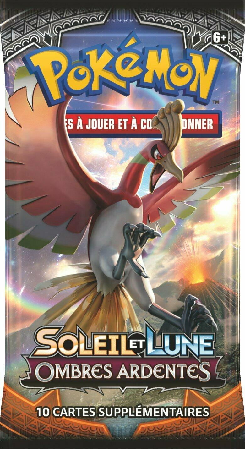 Pokémon Soleil et Lune: Ombres Ardentes - Booster Cover