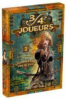 Dungeon Twister: 3/4 Joueurs Cover 3d