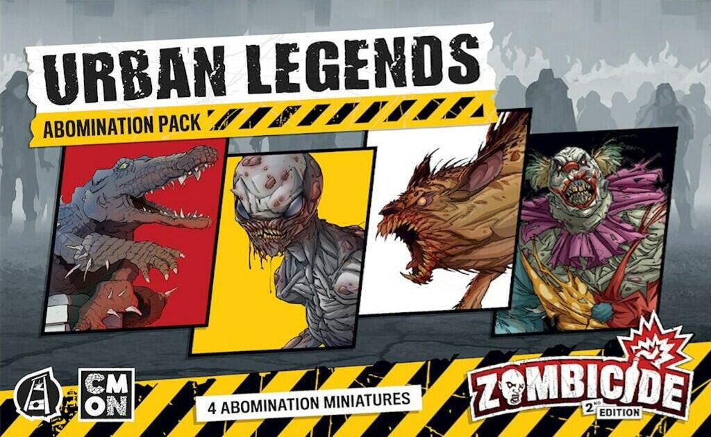 Zombicide: Urban Legends Abominations Pack 