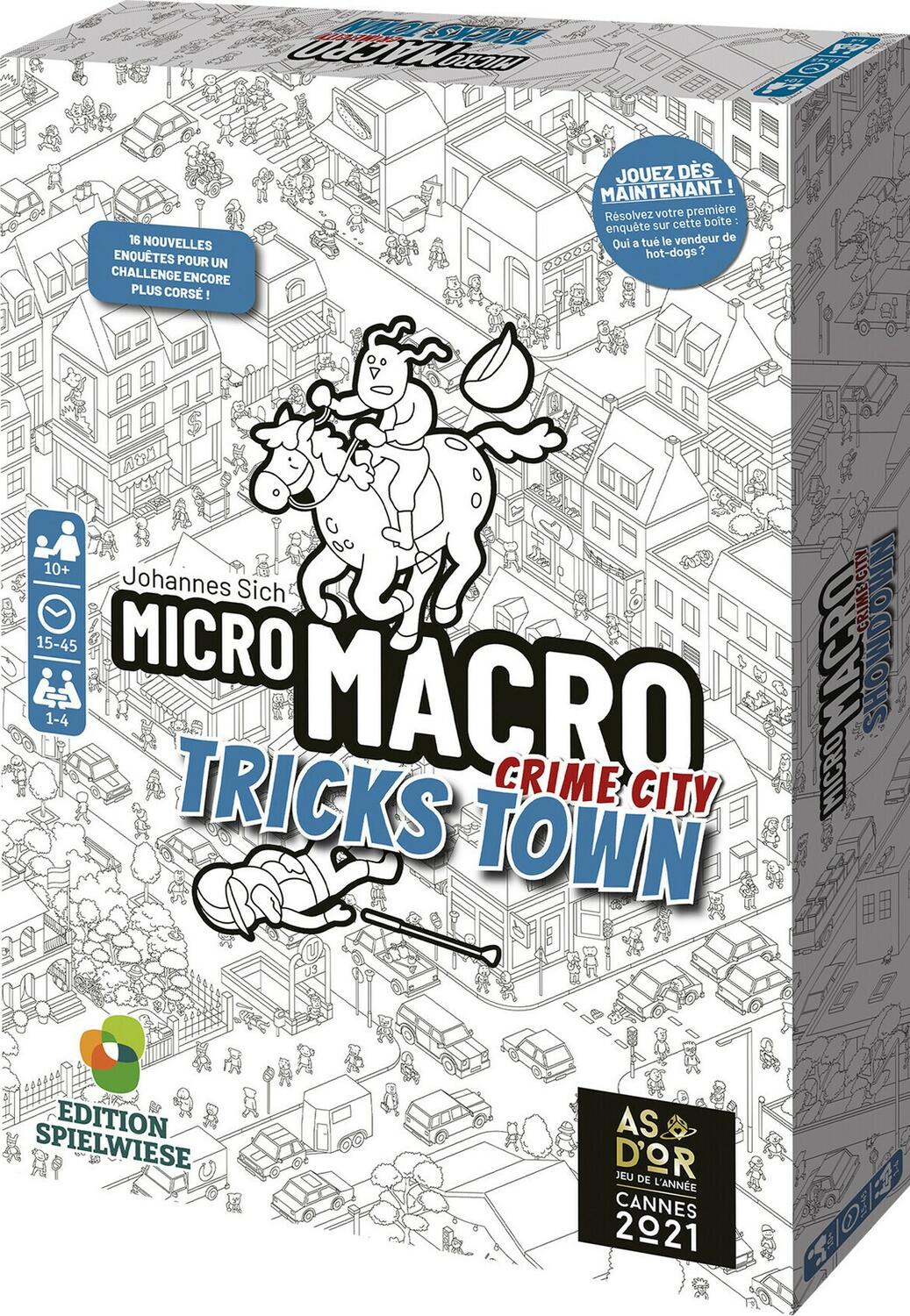 MicroMacro: Crime City - Tricks Town Cover 3d