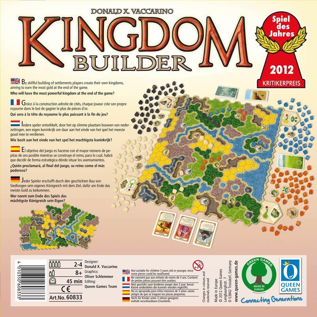 Kingdom Builder: Marshlands Back