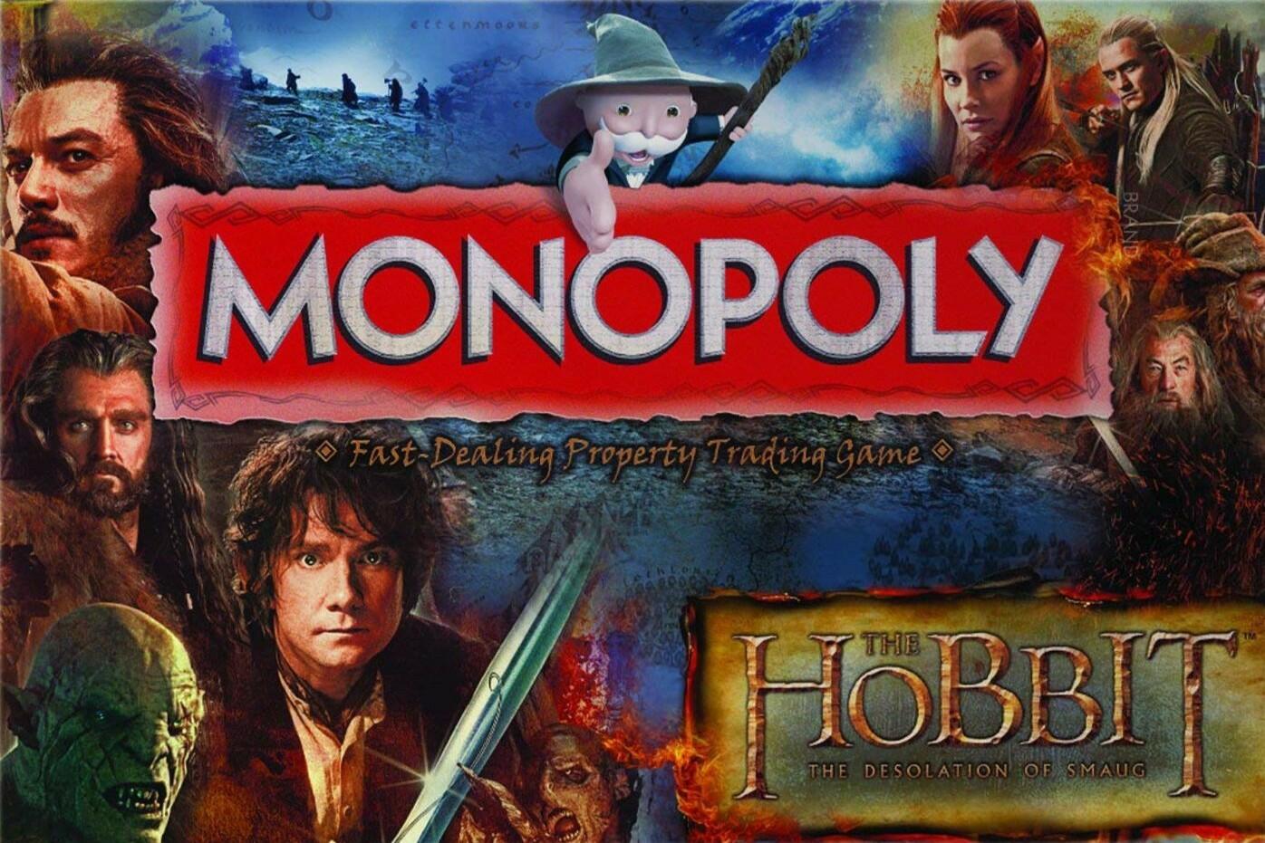 Monopoly: The Hobbit - Desolation of Smaug Cover