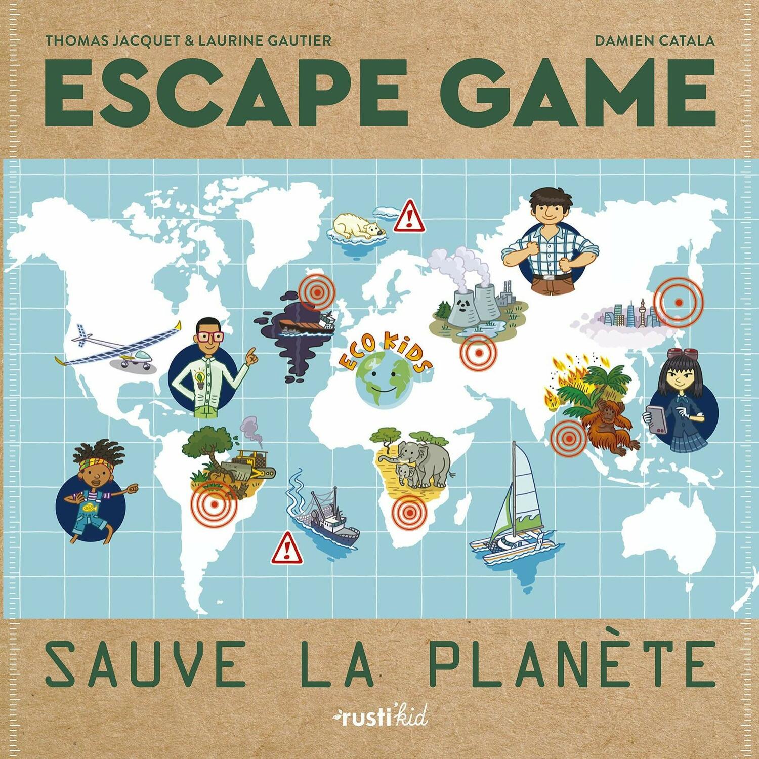 Escape Game: Sauve la Planète Cover