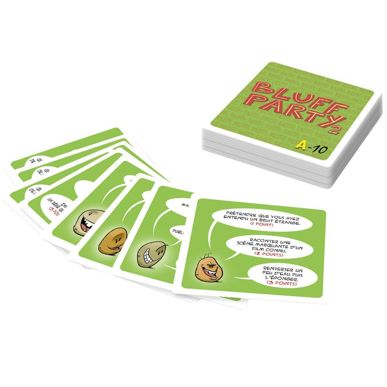 Bluff Party Vert Cartes