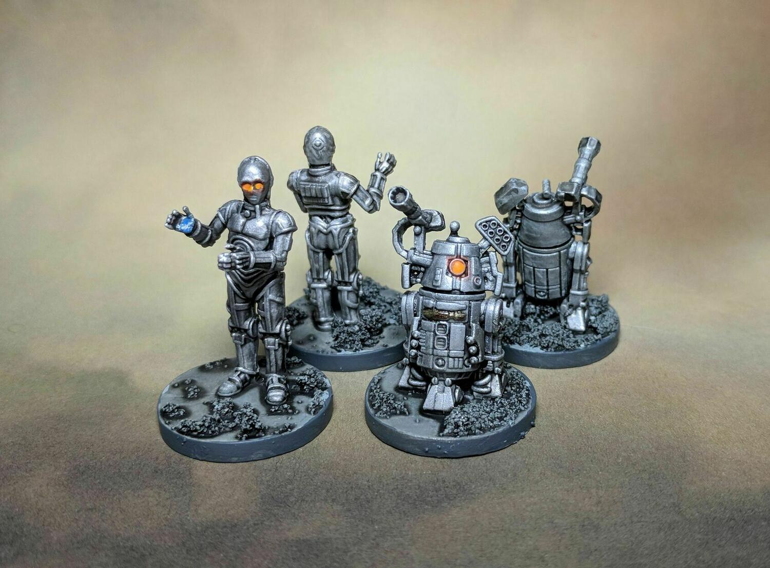 Star Wars: Assaut sur l'Empire - BT-1 et 0-0-0 Figurines