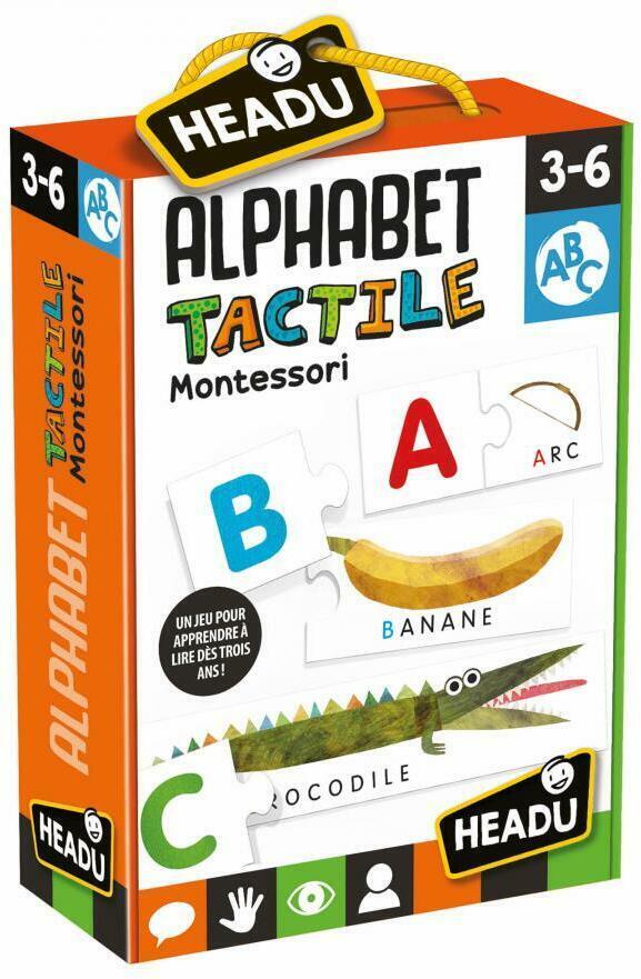 Alphabet Tactile: Montessori Cover 3d